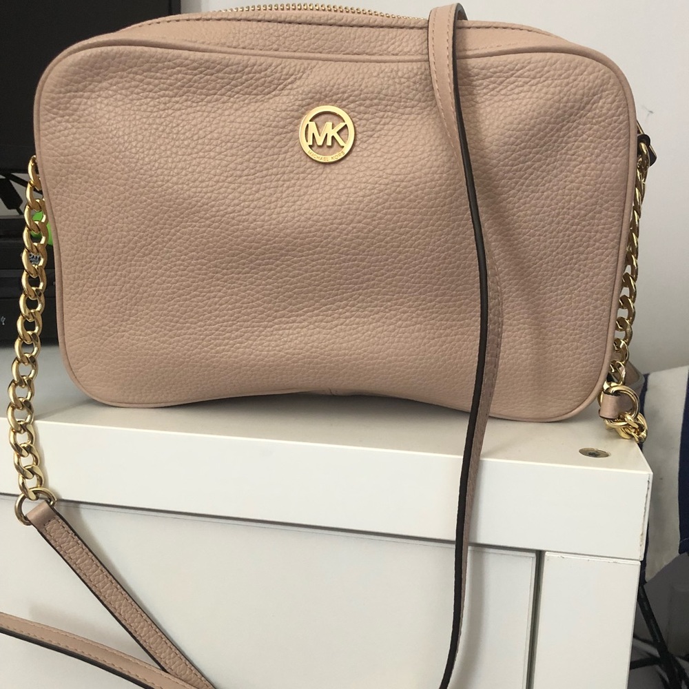 Michael Kors leather crossbody bag